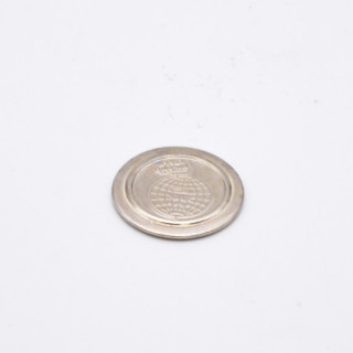 Jeton 25/20mm sans rainure pour monnayeur