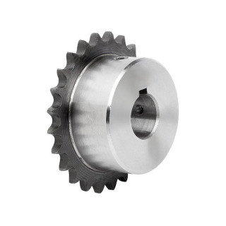 Pignon acier 30 dents, moyeu amovible 30 pour chaine au pas de 12,7