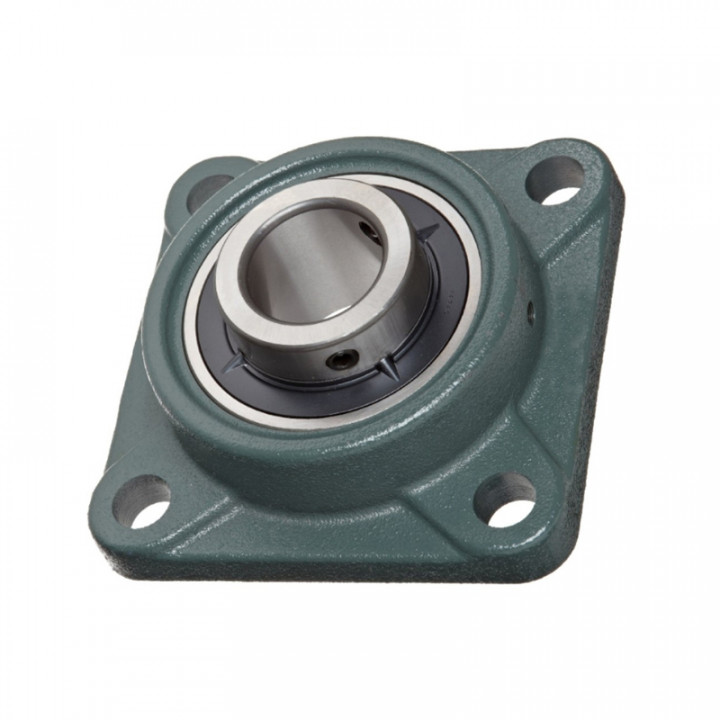 UCF D30-Palier diamètre 30 flasque en fonte avec 4 trous
