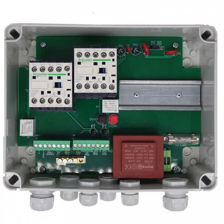 PIC 300 E-Coffret de commande pour 1 moteur triphasé ou monophasé avec fins de course