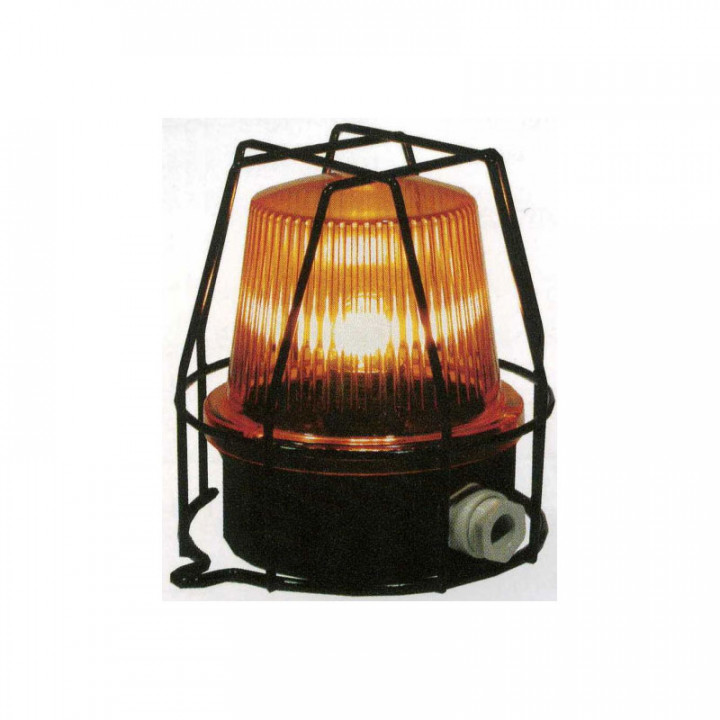 Grille métal noire de protection pour feux LUNA,LUNAX,LUNED