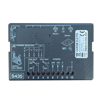 RMS435200.00F - Mini récepteur S435, 433MHz , 2 canaux