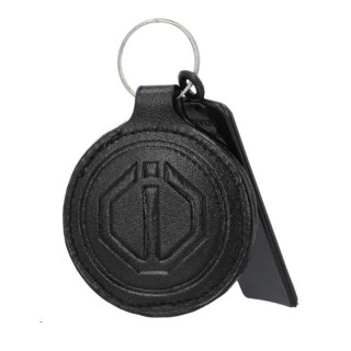 BP-Badge proximité 125 KHz cuir avec porte-clés - Digitag®