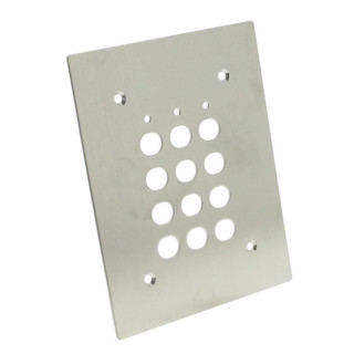 PLAQUE D'ENCASTR.INOX POUR SU