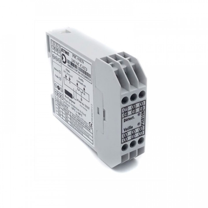 PIC01EN 12/24VCC-Amplicateur catégorie 2 pour palpeur electrique avec diode