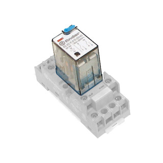 R4-2014-23-1012-WT Relais  4RT 6A 12Vdc a fixer sur support