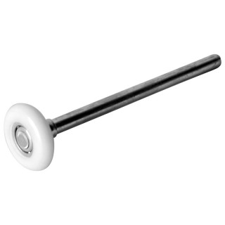 "Roulette nylon 2-7-11 NB Z/P-Diamêtre 2""(46mm)-roulement 11 billes-axe 11mm longueur 186mm -sachet de 10"
