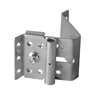 Support de roulette superieur à usage industriel pour tige de 11mm
