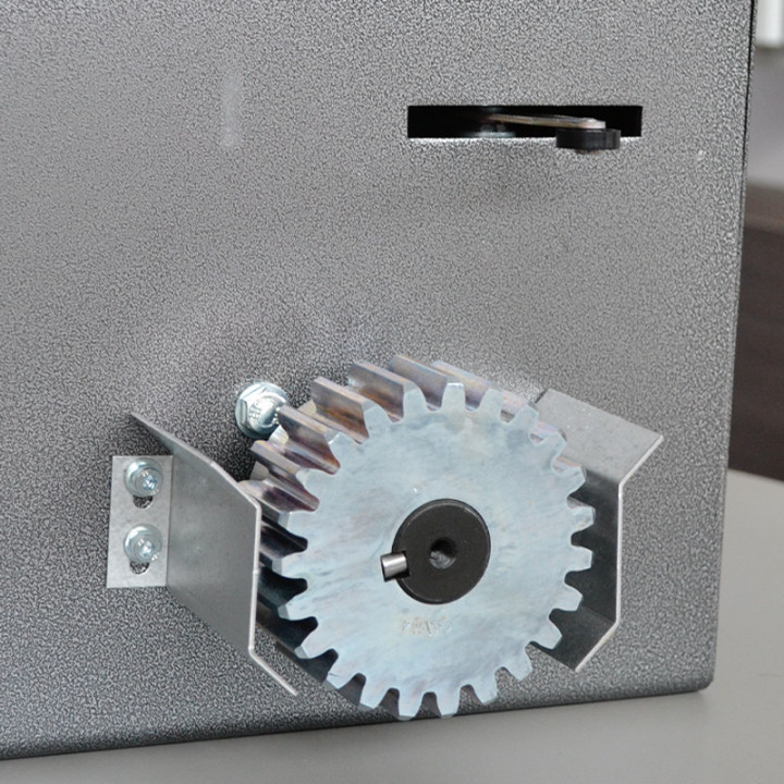 PEGASE 500 HAUT-Opérateur coulissant pour portail 500kgs, alimentation 230V en caisson métallique haut