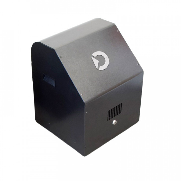 PEGASE 800 BAS-Opérateur coulissant pour portail 800kgs, alimentation 230V en caisson métallique bas