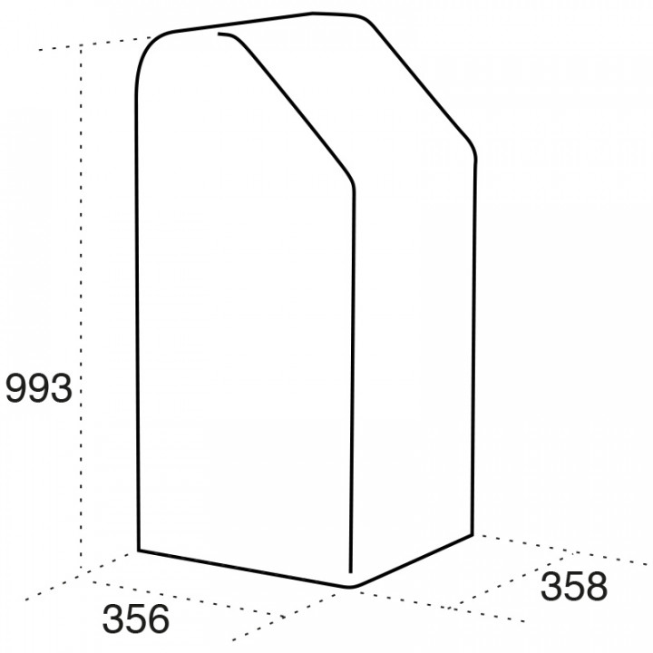 PEGASE 800 HAUT-Opérateur coulissant pour portail 800kgs, alimentation 230V en caisson métallique haut