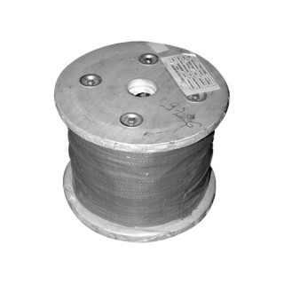 Cable acier 4,00mm-7x19-longueur 250m sur touret