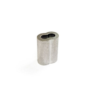 Manchon aluminium à sertir pour cable 4,75mm - sachet de 100