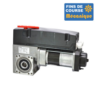 SAI 400E 24TRS 3M-Opérateur de porte sectionnelle max:400kgs, monophasé, avec éléctronique integrée, secours par debrayage rapide, fins de course mécanique.