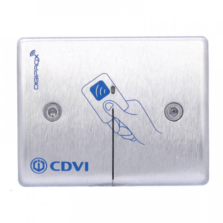 DGLIWLC-Lecteur proximité inox Wiegand 125 kHz