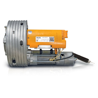 TITAN 240/76 E-Moteur central 200Nm avec frein pour grilles et rideaux métalliques compensés par boîtes à ressorts