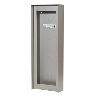 GT104HB-Cadre saillie aluminium avec visière 4 modules pour GT