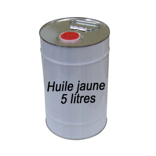 OILGL - Bidon de 5L d'huile jaune pour Opérateur LEPUS