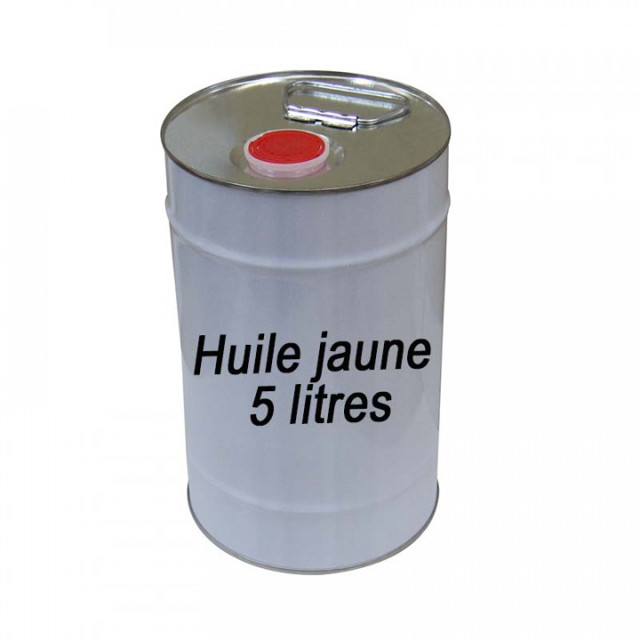 OILGL - Bidon de 5L d'huile jaune pour Opérateur LEPUS