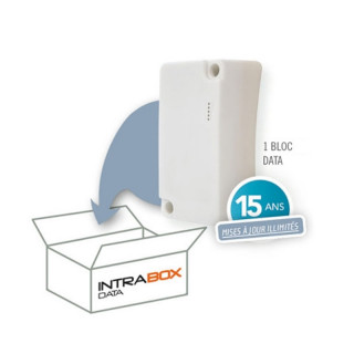 Intrabox Data Eco : 1 module 4G avec synchronisation des données Data illimitées 15 ans