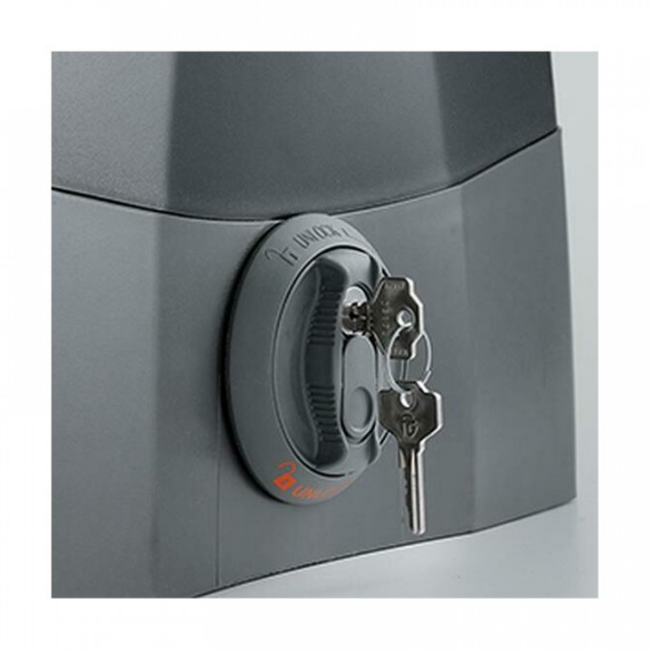SLX1524CB-Opérateur autobloquant 24V avec encodeur, et secours batteries pour portail coulissant jusqu'à 1500kgs
