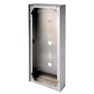 GTBS-Cadre saillie inox avec visière pour platines vidéo monobloc GTDM & GTDMV