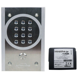 Intrabox Data Eco clavier codé : 1 clavier codé 12 touches avec bouton+1 carte relais+1 module Data avec synchronisation des données Data illimitées 10 ans