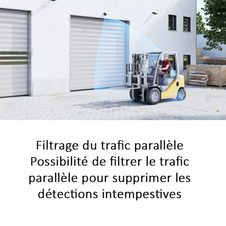 FALCON - Détecteur d'ouverture grand angle pour portes jusqu'à 3,5 m de haut (Radar)