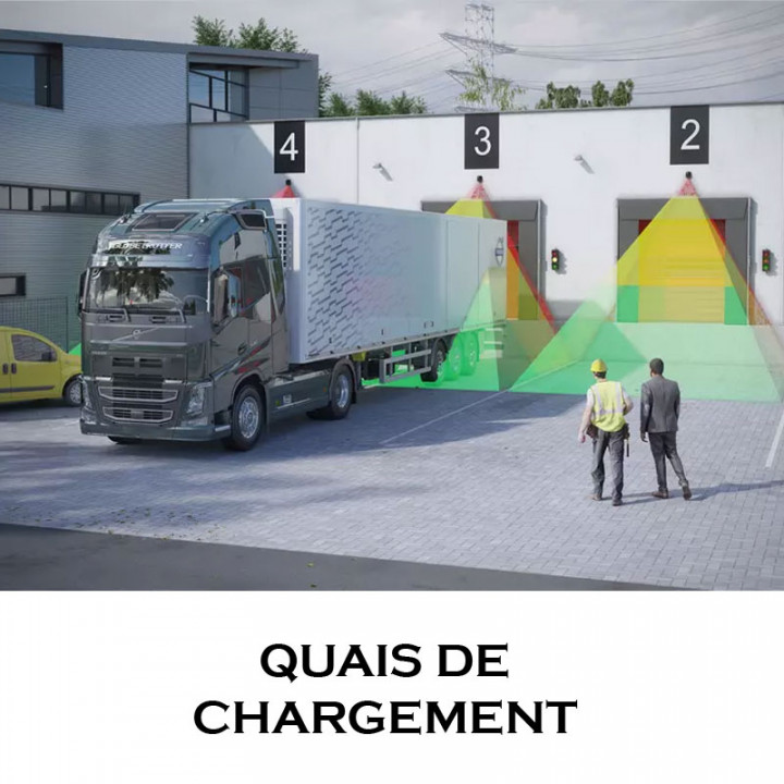 CONDOR XL -Détecteur de mouvement + présence - Haut 2 m à 3,5 m - IP65