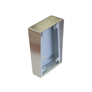 Boitier pour interphone Vidéo Spécial Rénovation - pose en saillie - finition anthracite/argent