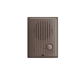 GTD-Platine audio saillie 1 bouton d'appel pour porte palière gamme GT