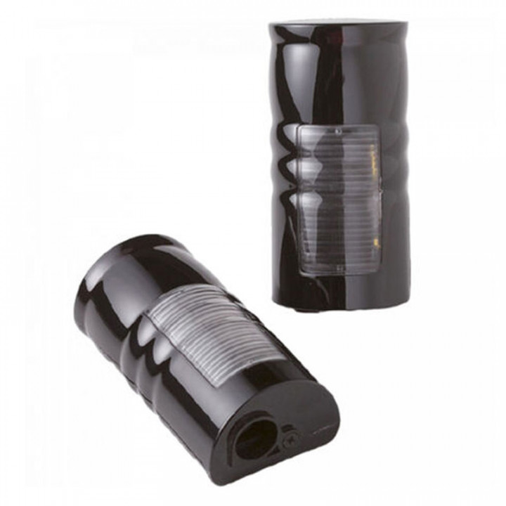 CDRX12-Cellule émettrice/réceptrice orientable, portée 10m, catégorie 3, avec batterie et panneau solaire sur émetteur, en boitier pour montage applique
