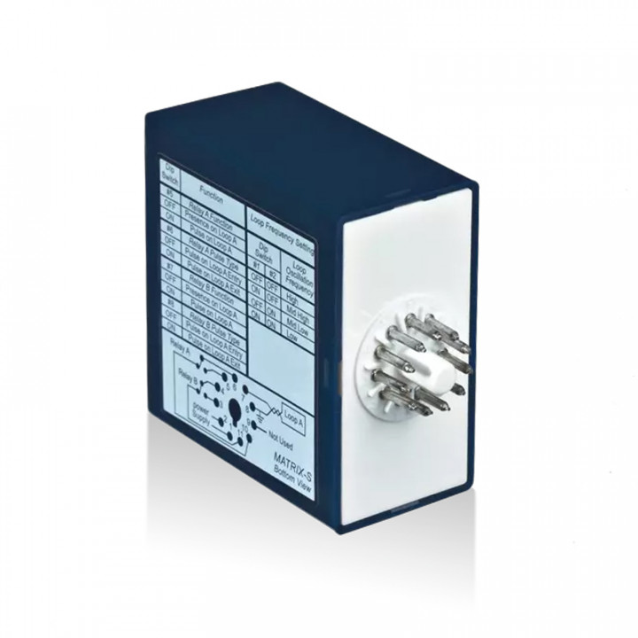 MATRIX S 12-24 VCC/CA-Controleur de boucle inductive mono-canal