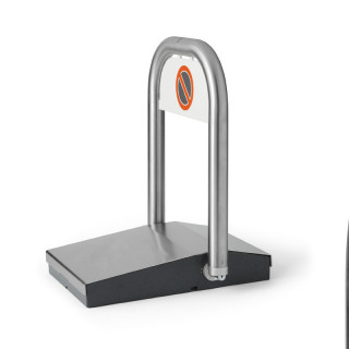 PARKLINE-Arceau de parking motorisé autobloquant autonome, alimentation 230V par câble avec secours battterie