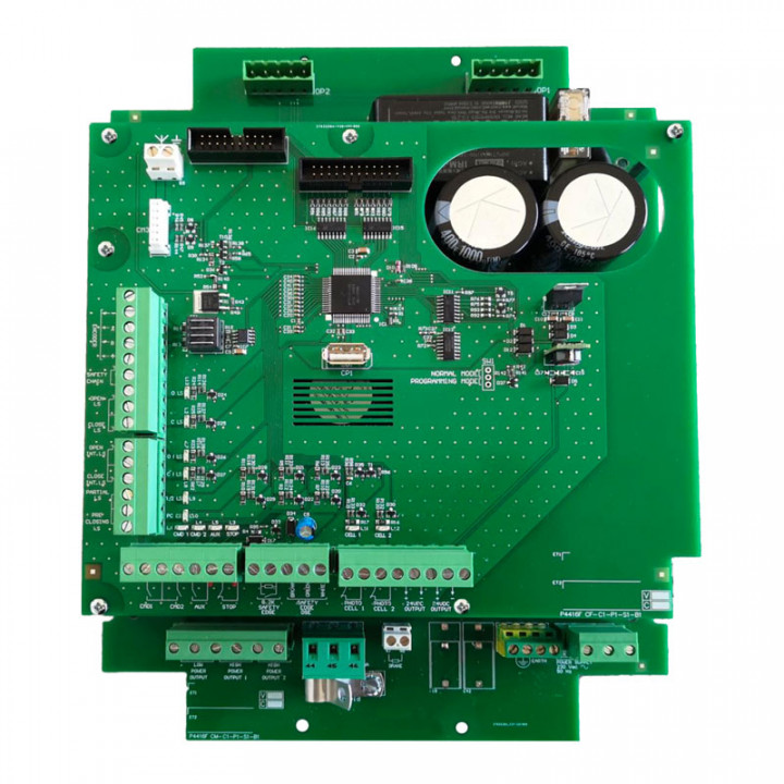 PIC 4416V4 PH-Electronique de commande avec variation de fréquence pour moteur triphasé 230V-4,2A en coffret avec 2 BP et 1 arrêt