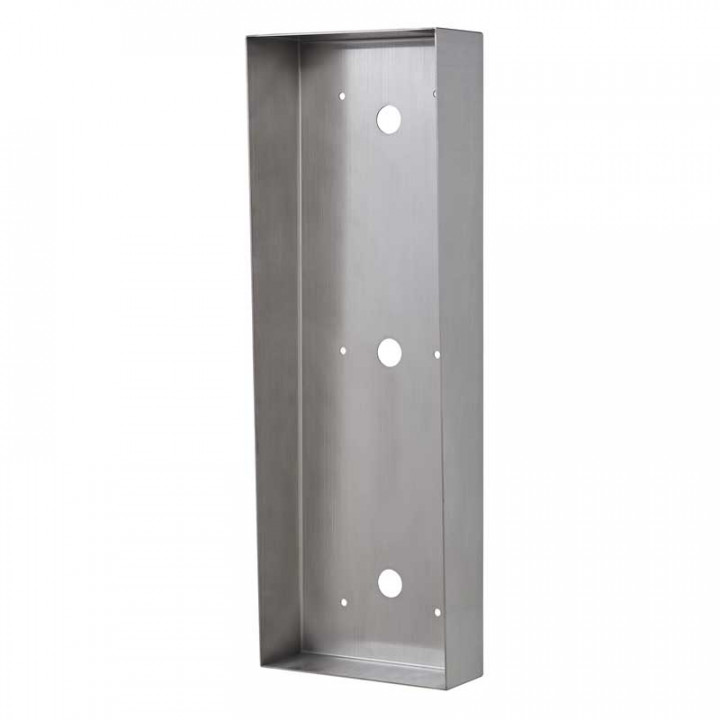 CSJPDVFLBM-Cadre saillie inox avec visière pour JPDVFLBM