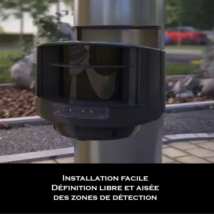 LZR H100 Détecteur LASER d'ouverture et sécurisation pour barrières