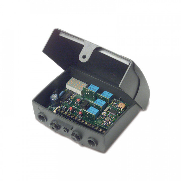RCQ449ND00 - Récepteur S449, 433MHZ, avec afficheur, en coffret, 1 canal extensible jusqu'à 4.