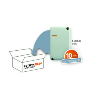 Intrabox Data Eco : 1 module 4G avec synchronisation des données Data illimitées 10 ans
