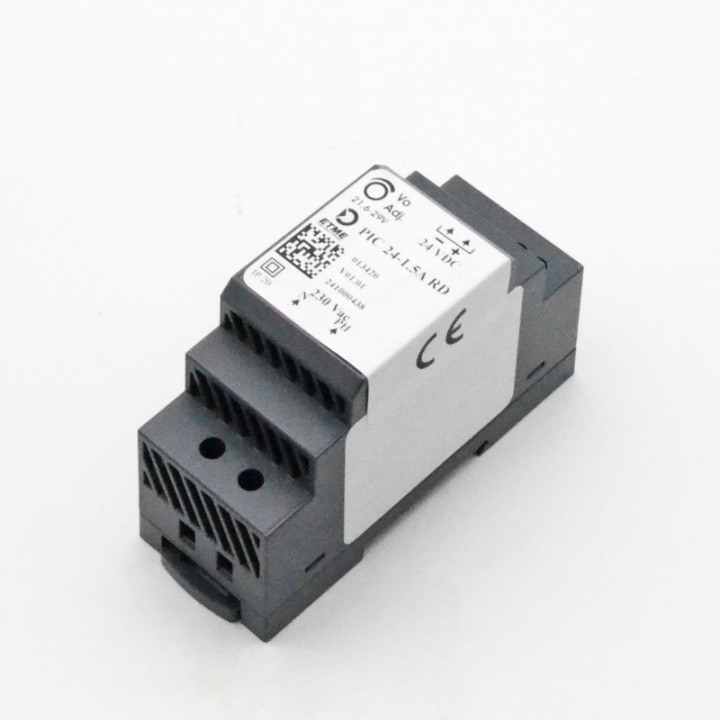 PIC 24-1.5A RD-Alimentation sortie 24Vdc-1,5A régulée à fixer sur rail DIN