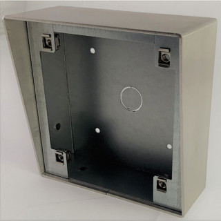 Boitier pour lecteur de proximité Vigik+® mains-libres - pose en saillie - finition inox
