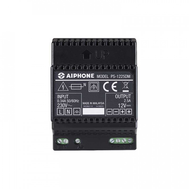 PS1225DM-Alimentation modulaire 230VAC/12VDC 2.5A fixation RAIL DIN ou vis