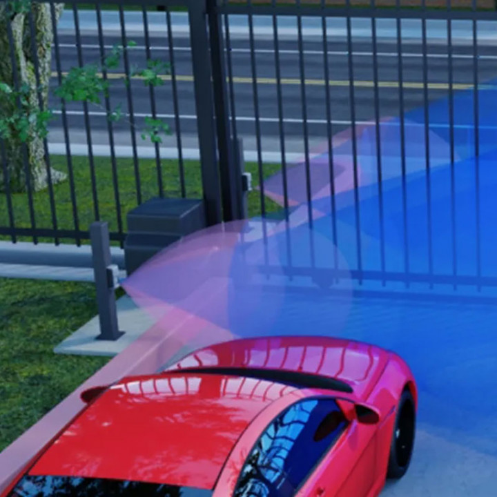 OVS-01GT-Détecteur de présence de véhicule pour commande d'ouverture de portail ou porte