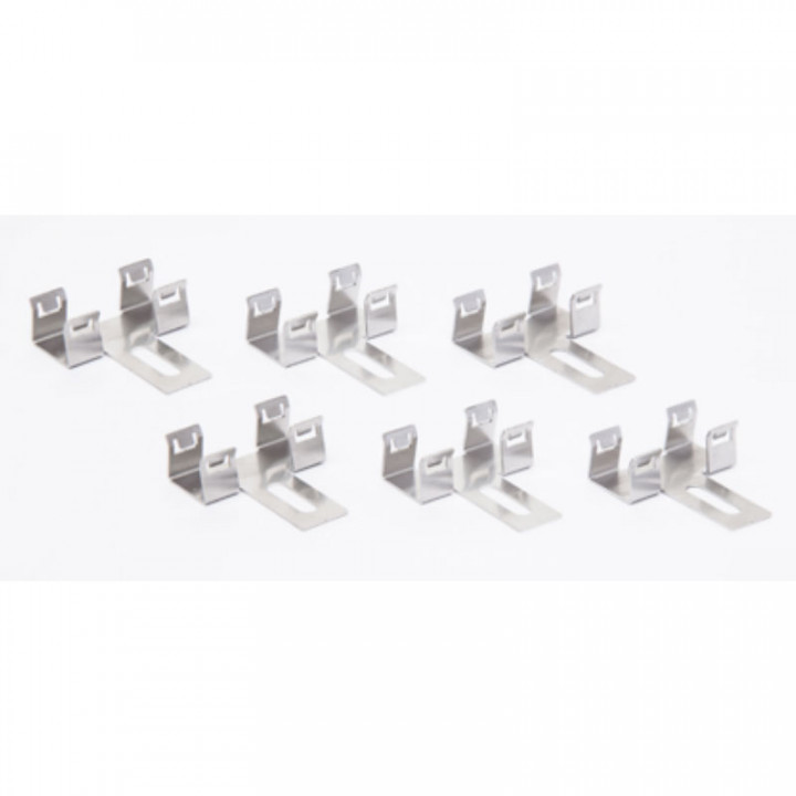Kit de 6 clips de fixation latérale en T pour GRIDSCAN/PRO
