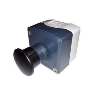 Boite fixe avec 1 bouton Coup de poing Ø40mm emetteur pour système radio sans pile