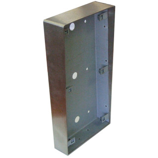 R801-0014 BOITIER SAILLIE POUR INTERPHONE 8 À 20 BP INOX ENCASTRE-INOX