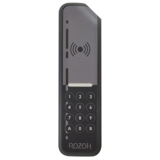 R302-1001 CLAVIER SLIM CODE 12 TOUCHES+LECTEUR DE BADGES MAINS-LIBRES,