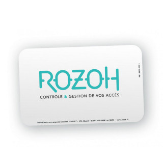 R402-0001 BADGE CB MIFARE® DESFIRE® LIGHT-NON PERSONNALISE