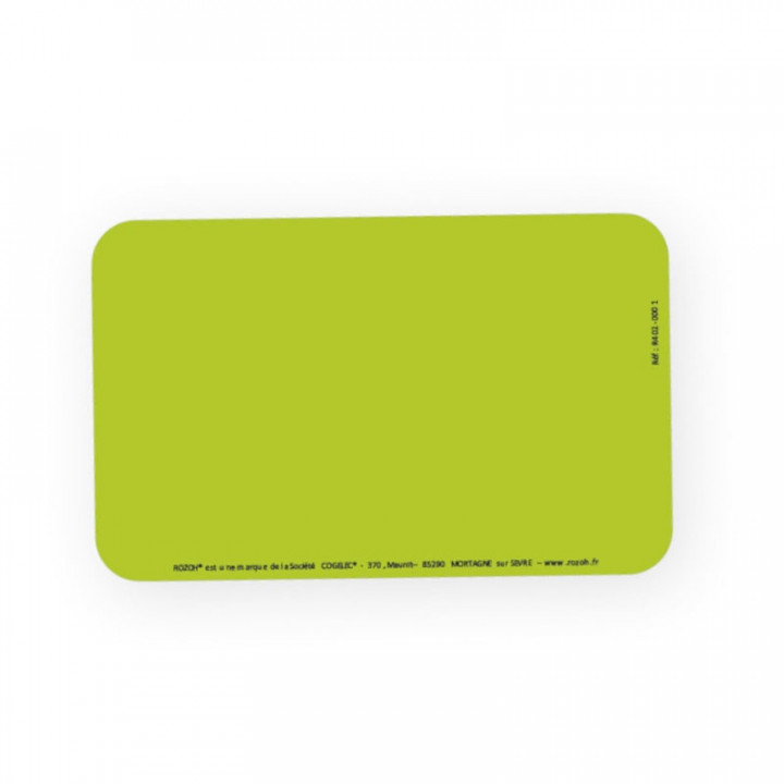 R402-0002 BADGE CB MIFARE® DESFIRE® LIGHT-PERSONNALISE/SERIE RECTO