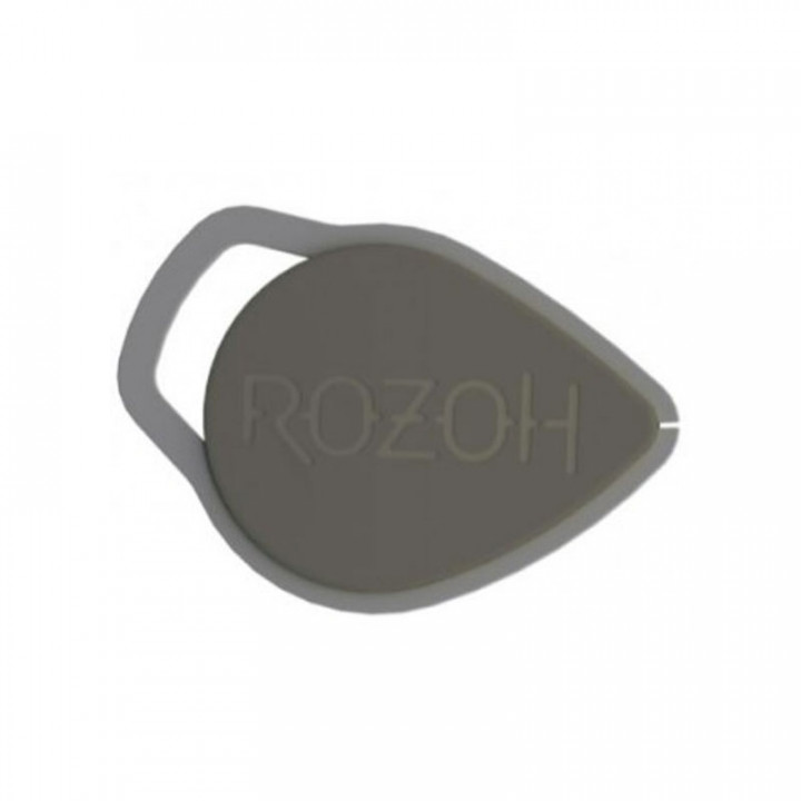 R401-0005 BADGE ELECTRONIQUE DE PROXIMITE MIFARE® DESFIRE® LIGHT-GRIS